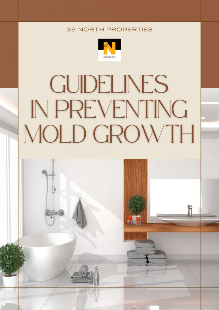 Guidelines in preventing mold growth