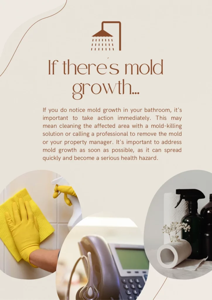 Guidelines in preventing mold growth
